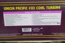 Mth Union Pacific 80 Coal Turbine Engine w/ Protosound 1 20 - 2214 - 1 - WISE GUYS HOBBIES LLC