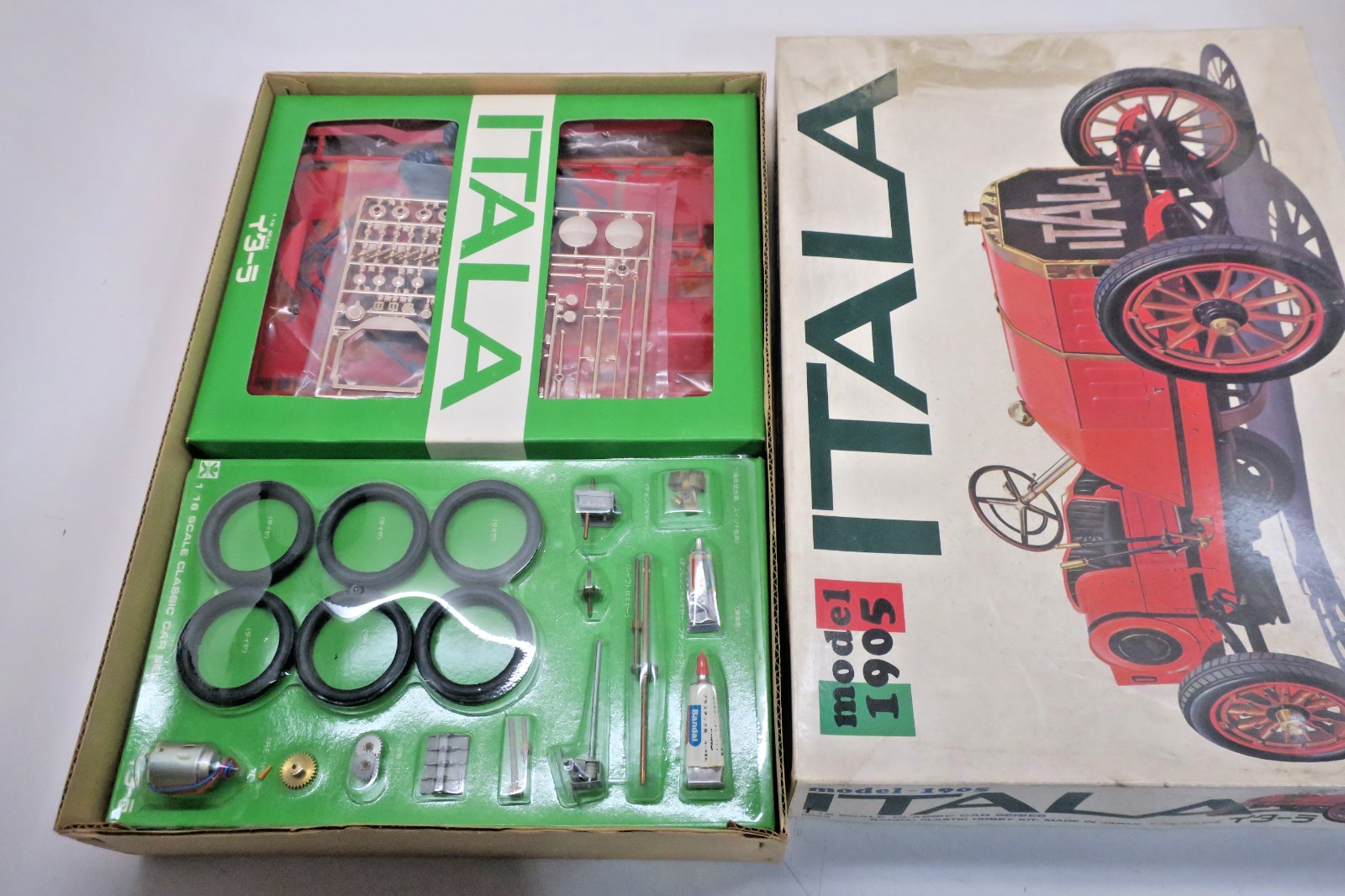Bandai 1/16 Model 1905 Itala Model Kit #8063