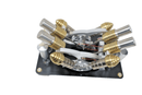 V4 4 - Cylinder Parallel Stirling Engine Kit Micro External Combustion Engine Mode - WISE GUYS HOBBIES LLC