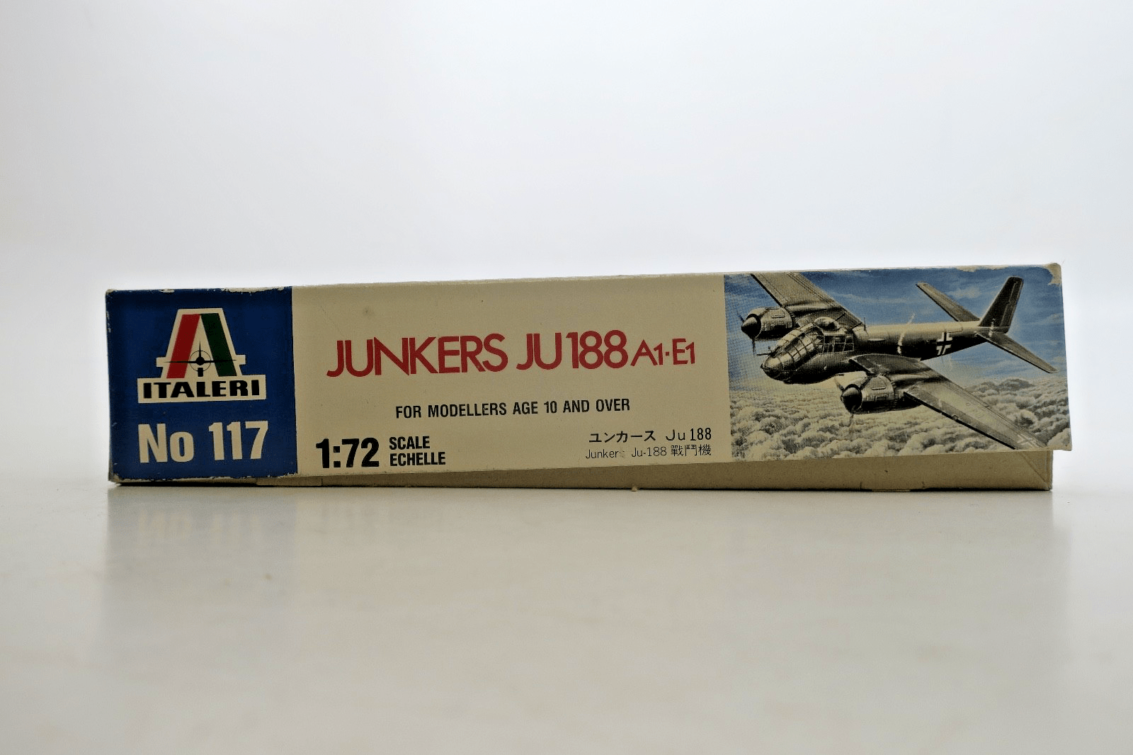 Italeri 1/72 Junkers Ju188 A1 - E1 Model Kit 117 - WISE GUYS HOBBIES LLC