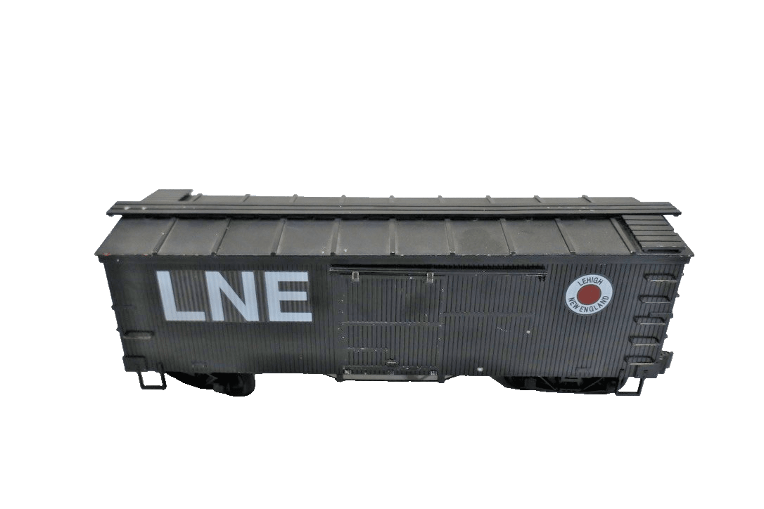 Aristocraft G Scale Custom Woodline Boxcar LNE Lehigh New England - WISE GUYS HOBBIES LLC