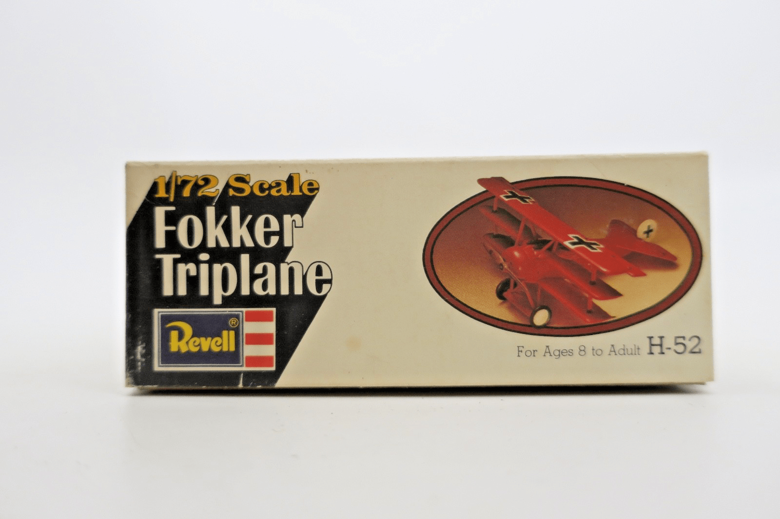 Vintage Revell 1/72 Fokker Triplane Model Kit H - 52 - WISE GUYS HOBBIES LLC