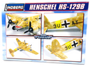 Lindberg Air Power 1/72 Henschel HS-129B Model Kit No. 70518