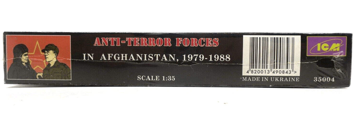 ICM 1/35 Anti-Terror Forces In Afghanistan Model Kit 35004 - WISE GUYS HOBBIES LLC