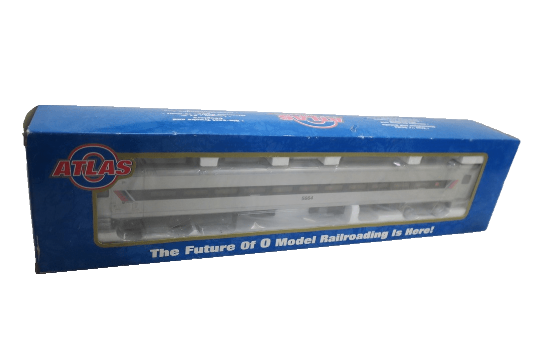 Atlas O - Scale 6234 - 1 Comet II Commuter Coach Car NJ Transit 5664 [3 Rail] NEW - WISE GUYS HOBBIES LLC