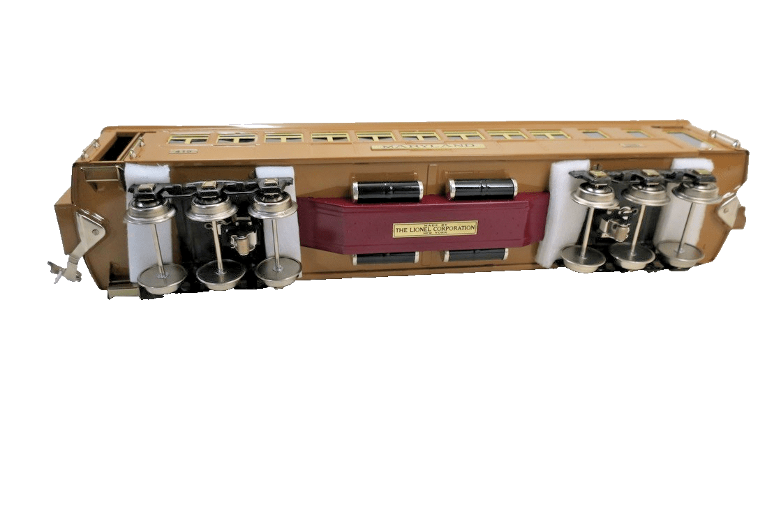 MTH 11-40030 Standard Gauge Maryland Two-Tone Brown Solarium State Car` - WISE GUYS HOBBIES LLC
