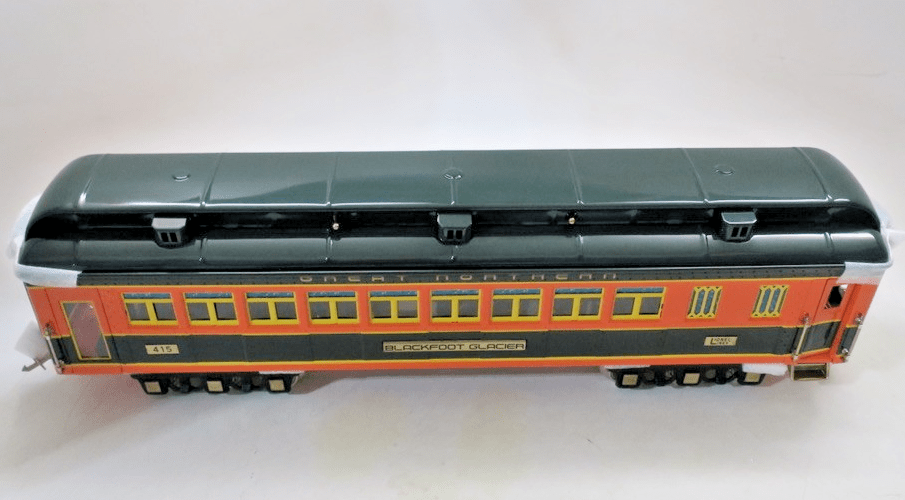 Lionel MTH Standard Tinplate Add-On Great Northern Blackfoot Glacier State Car - WISE GUYS HOBBIES LLC