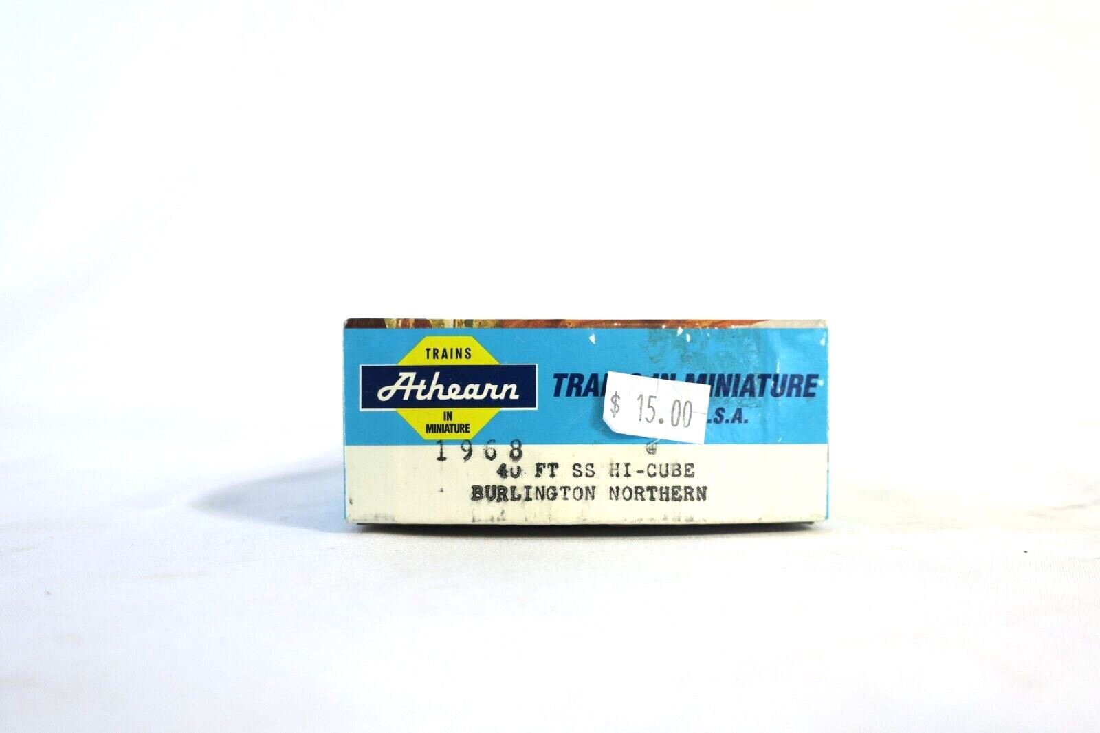 HO ATHEARN 1968 40 FT HI CUBE BOX CAR KIT BURLINGTON NORTHERN BN 276204 - WISE GUYS HOBBIES LLC