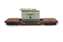 Ho Scale Alco Models Brass X-109 Greenville Well Flat Car W/ GE Transformer load
