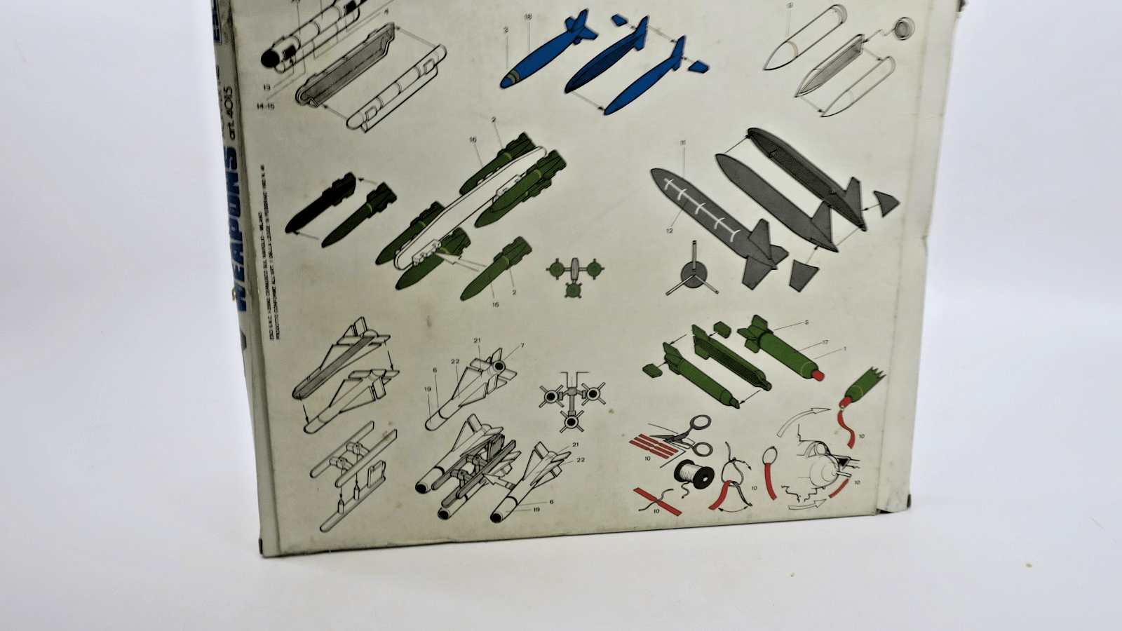 ESCI 1/48 Aircraft Weapons Model Kit 4015 - WISE GUYS HOBBIES LLC