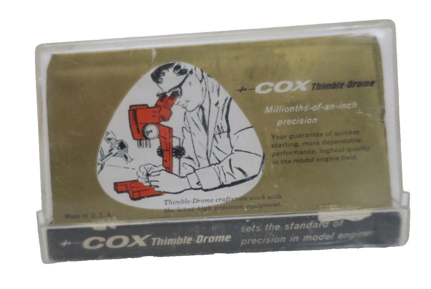 Cox .09 - COX engine - COX TEE - DEE .09 Front Rotary Valve Rare - WISE GUYS HOBBIES LLC