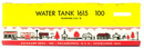 Bachmann Plasticville Water Tank 1615 Grey-Black Tank Brown-Black Roof - WISE GUYS HOBBIES LLC