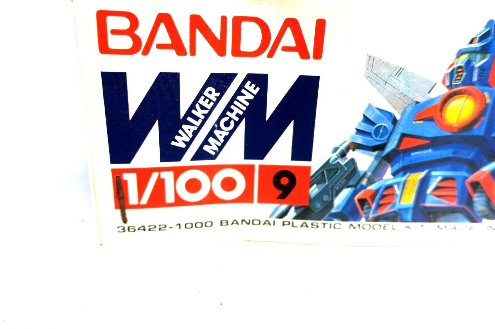 Bandai 1/100 Xabungle WM.Xabungle Type Walker Machine Model Kit RARE 36422 A3 - WISE GUYS HOBBIES LLC