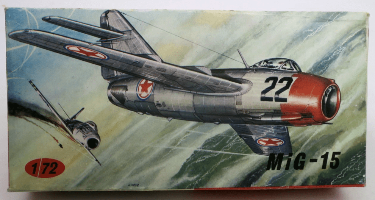 KP 1/72 MiG - 15 Model Kit 12 - WISE GUYS HOBBIES LLC