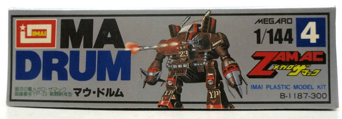 Imai Megaro Zamac 1/144 Ma-Drum Model Kit No. 4 B-1187-300 - WISE GUYS HOBBIES LLC