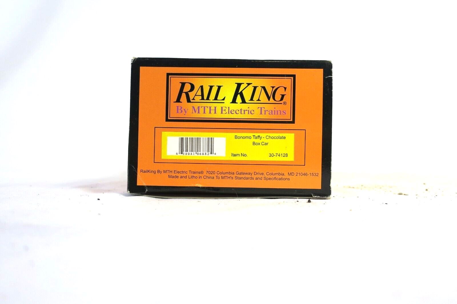 MTH Railking Chocolate Bonomo Taffy Box Car 30-74128 - WISE GUYS HOBBIES LLC