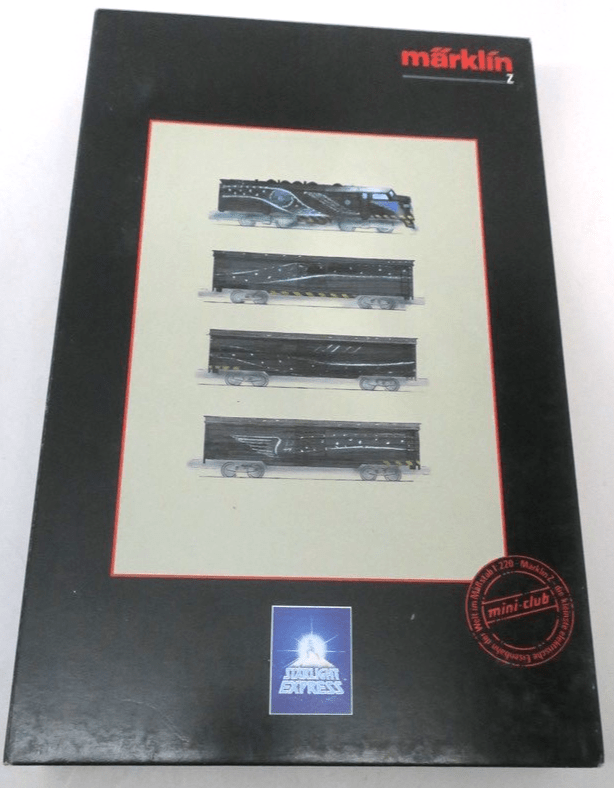 Marklin 8116 Starlight Express “Greaseball“ Diesel Freight Train Set Z scale - WISE GUYS HOBBIES LLC