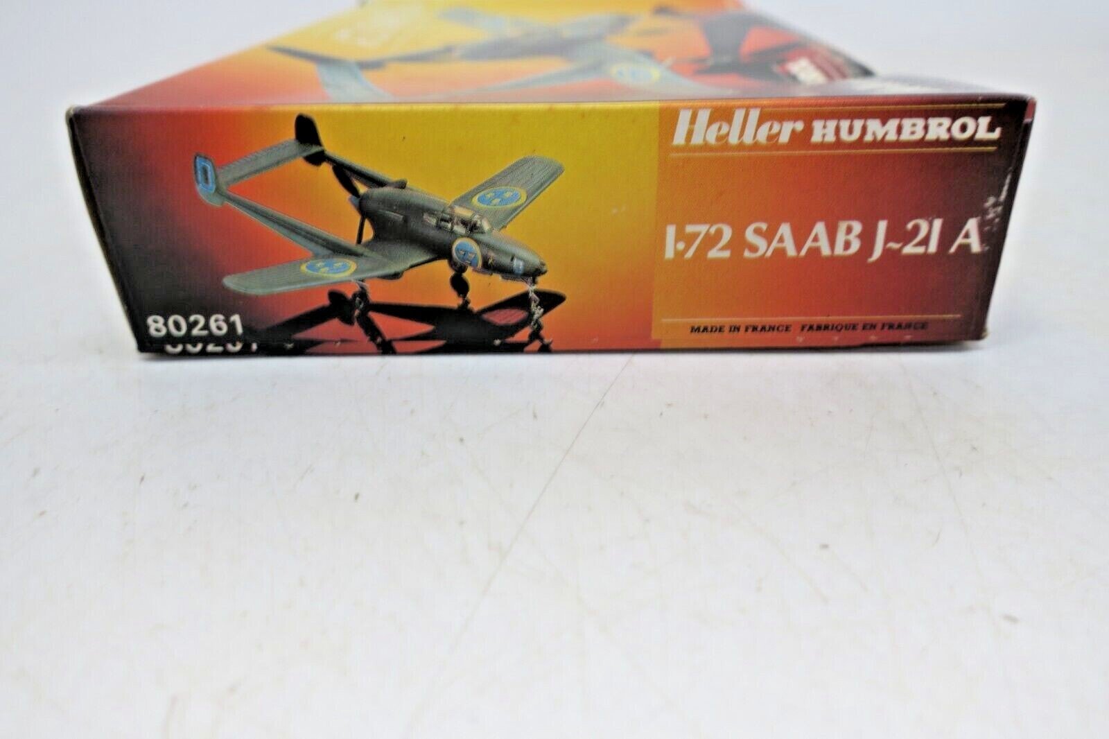 HELLER HUMBROL SAAB J-21A 1:72 80261 - WISE GUYS HOBBIES LLC
