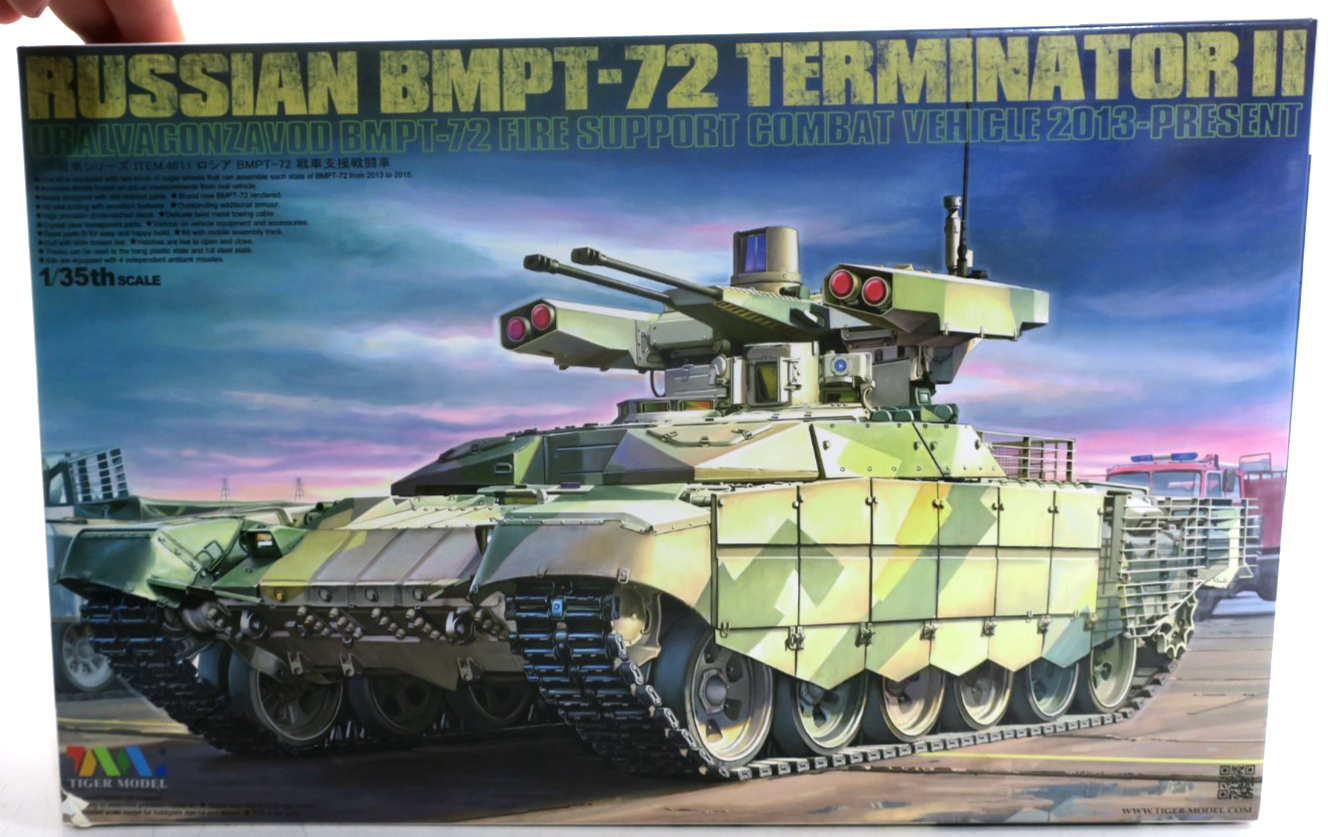 Tiger Model 1/35 Russian BMPT-72 Terminator II Model Kit 4611 - WISE GUYS HOBBIES LLC