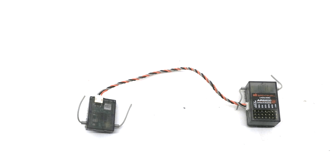 2.4G 3.5V-9.6V AR6200 Receiver + Satellite For Spektrum Spek Generic DX6i DSM2 - WISE GUYS HOBBIES LLC