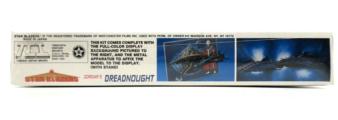 TCI Star Blazers 1/32000 Zordar's Dreadnought Model Kit 36035 - WISE GUYS HOBBIES LLC