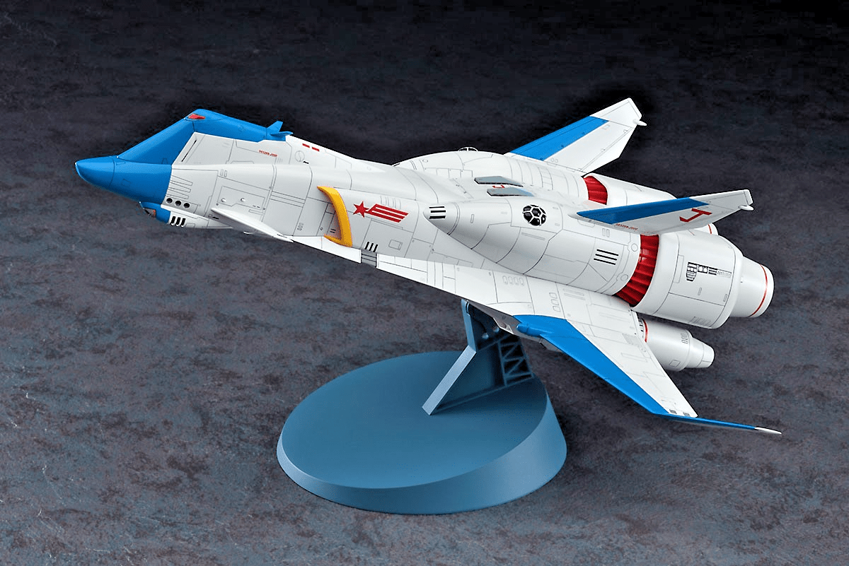 Hasegawa Crusher Joe 1/400 Minerva (OVA Version) w/ Alfin Figure Model Kit - WISE GUYS HOBBIES LLC