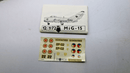KP 1/72 MiG - 15 Model Kit 12 - WISE GUYS HOBBIES LLC