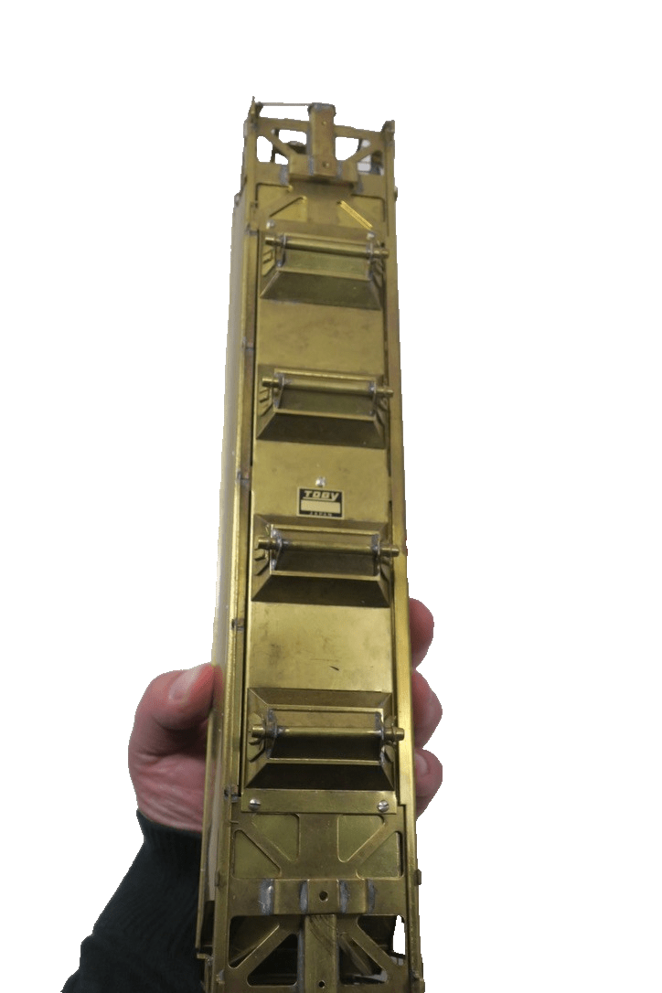 Toby Scale Models Brass O Scale Center Flow Hopper US Hobbies - Made in Japan - WISE GUYS HOBBIES LLC