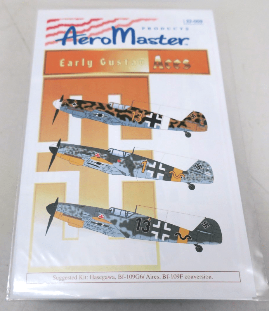 Aeromaster Decals 32 - 009 Early Gustav Aces - WISE GUYS HOBBIES LLC