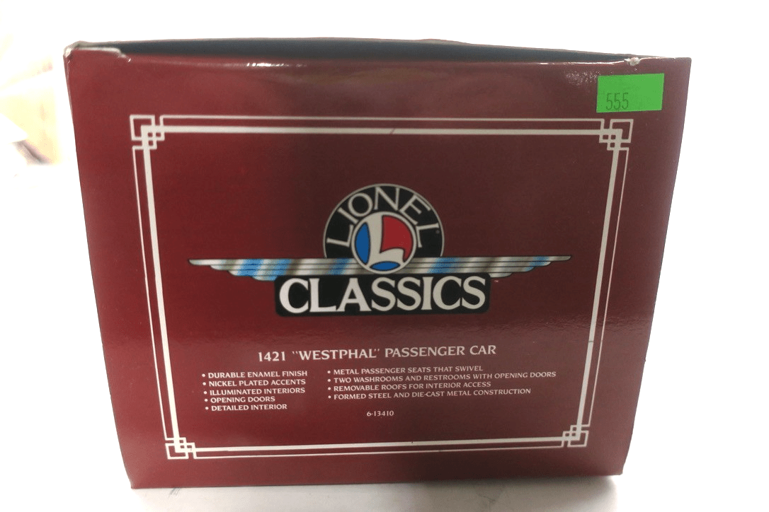 Lionel Classics Standard Gauge Blue Comet 3-Car Passenger Set 6-13408 (9,10,11) - WISE GUYS HOBBIES LLC