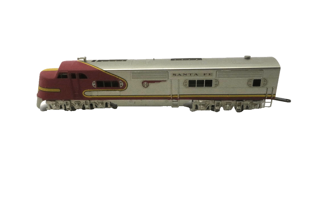 Oriental Limited N-Scale Brass E1A/E1B AB Set Santa Fe ATSF Plated - WISE GUYS HOBBIES LLC