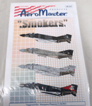 Aeromaster Decals 48 - 557 Smokers RAF & RN Phantoms Pt. 1 - WISE GUYS HOBBIES LLC