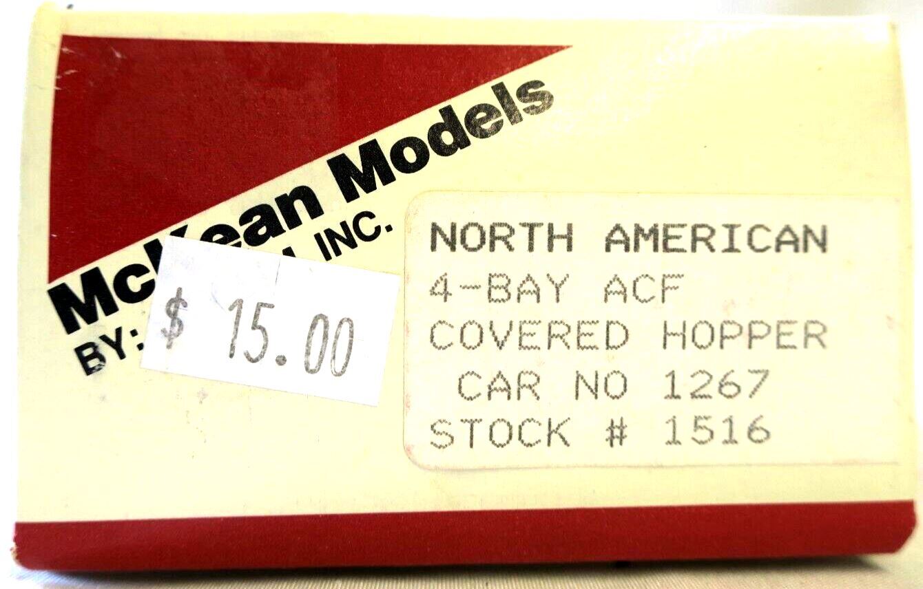 McKean Models HO Kit 1516 North American Center Beam Dual 1267 - WISE GUYS HOBBIES LLC