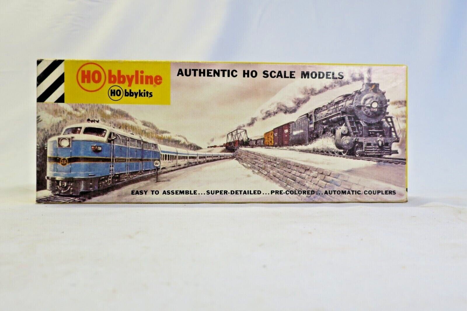 VINTAGE HOBBYLINE HOBBYKIT CABOOSE RED K-81:129 HO SCALE MODEL KIT IN BOX - WISE GUYS HOBBIES LLC