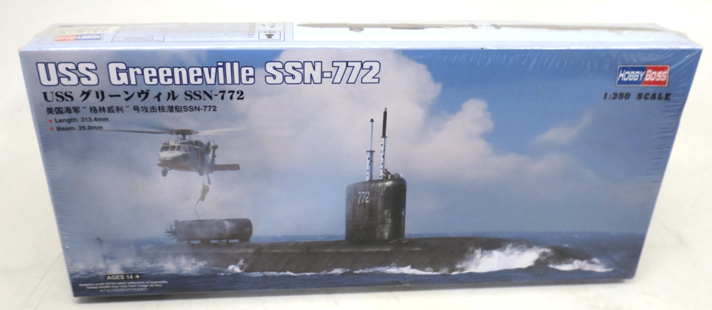 Hobby Boss 1/350 USS Greeneville SSN - 772 Model Kit 83531 SEALED - WISE GUYS HOBBIES LLC