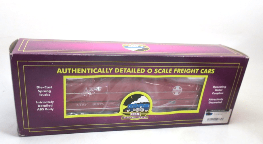 MTH PREMIER SANTA FE COIL CAR W/ LOAD 20 - 98348 NEW LIONEL ATLAS K - LINE O GAUGE - WISE GUYS HOBBIES LLC