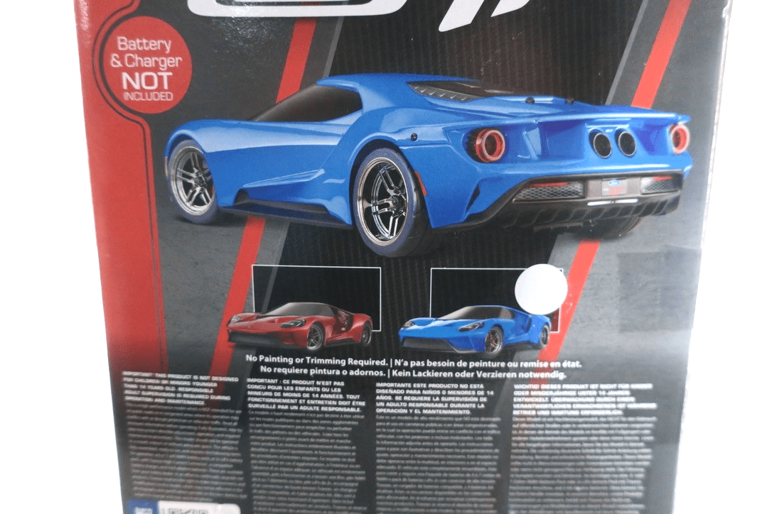Traxxas 4 - Tec 2.0 Ford GT Blue Editon - Shelf Queen - WISE GUYS HOBBIES LLC
