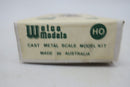 Weico HO Australian Melbourne W2 Class Tram Trolley Streetcar White Metal Kit 
