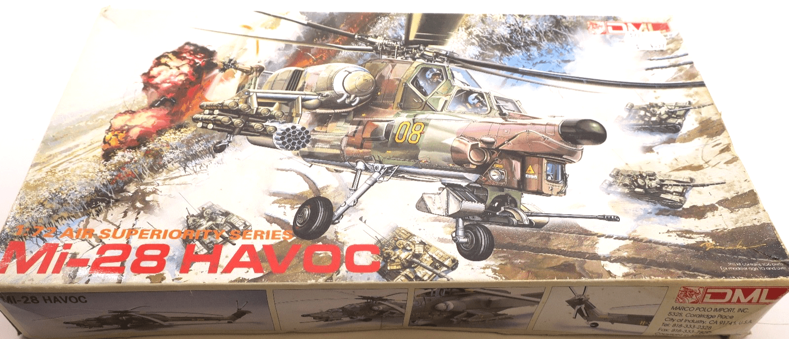 DML 1/72 Mi - 28 Havoc Model Kit 2501 - WISE GUYS HOBBIES LLC