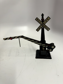Marx Tin Litho Crossing Gate with Working Arm O GAUGE