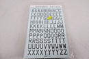 Aeromaster Decals 48 - 236 - WWII RAF Code Letters Gray 30" - WISE GUYS HOBBIES LLC