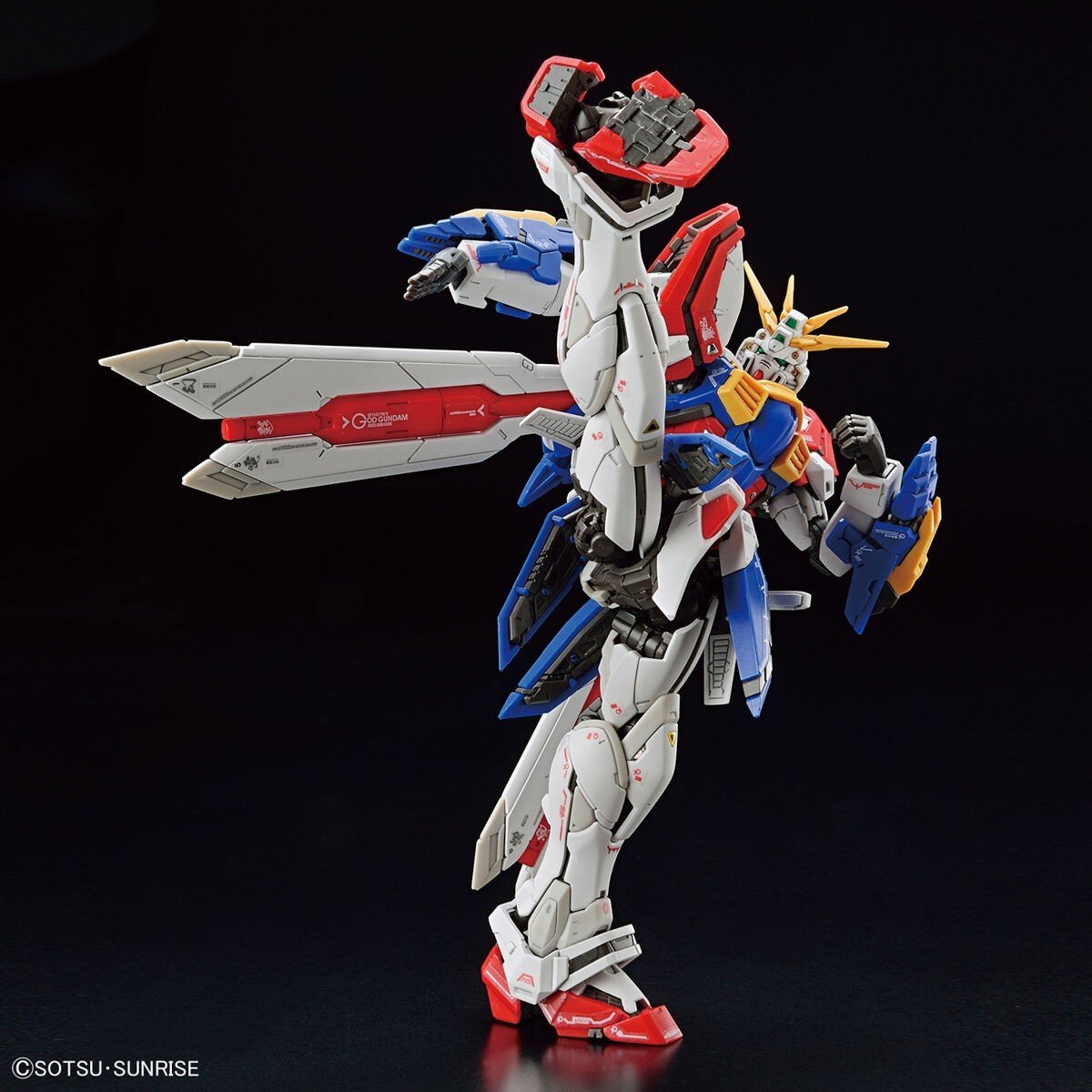 Bandai G Gundam RG 1/144 Burning Gundam Model Kit - WISE GUYS HOBBIES LLC