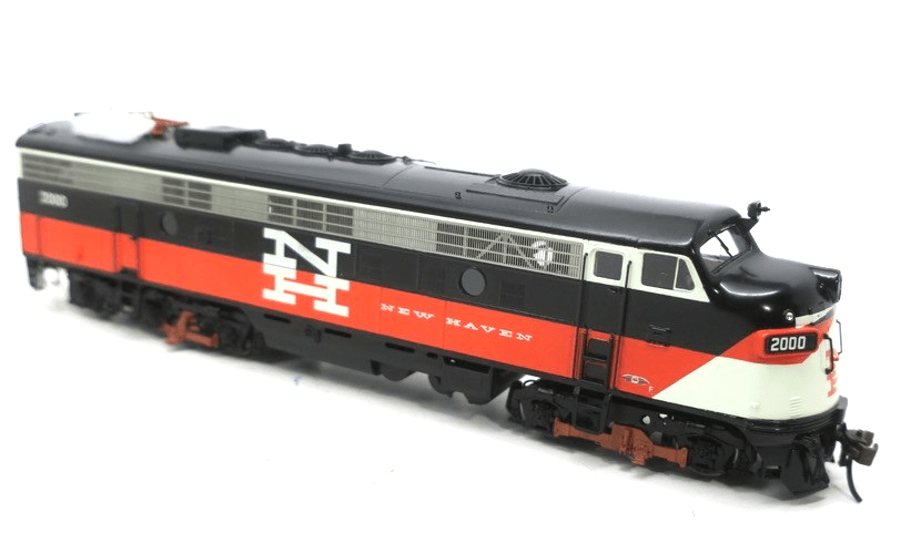 Overland Brass Train OMI-6103.1 HO NH FL9 'EDER-5' Diesel Locomotive 2000 - WISE GUYS HOBBIES LLC