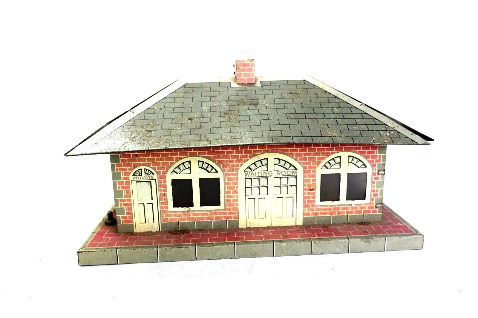 American Flyer Marx Girard Train Station With Horn/whistle - WISE GUYS HOBBIES LLC