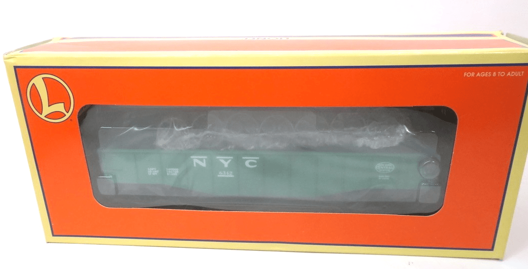 Lionel 6-19478 O/O27 Gauge New York Central IND Culvert Gondola Car New In Box - WISE GUYS HOBBIES LLC
