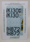 Xtradecal 1/48 EE Canberra B2 Pt 2 249 Sqn RAF Akrotiri
