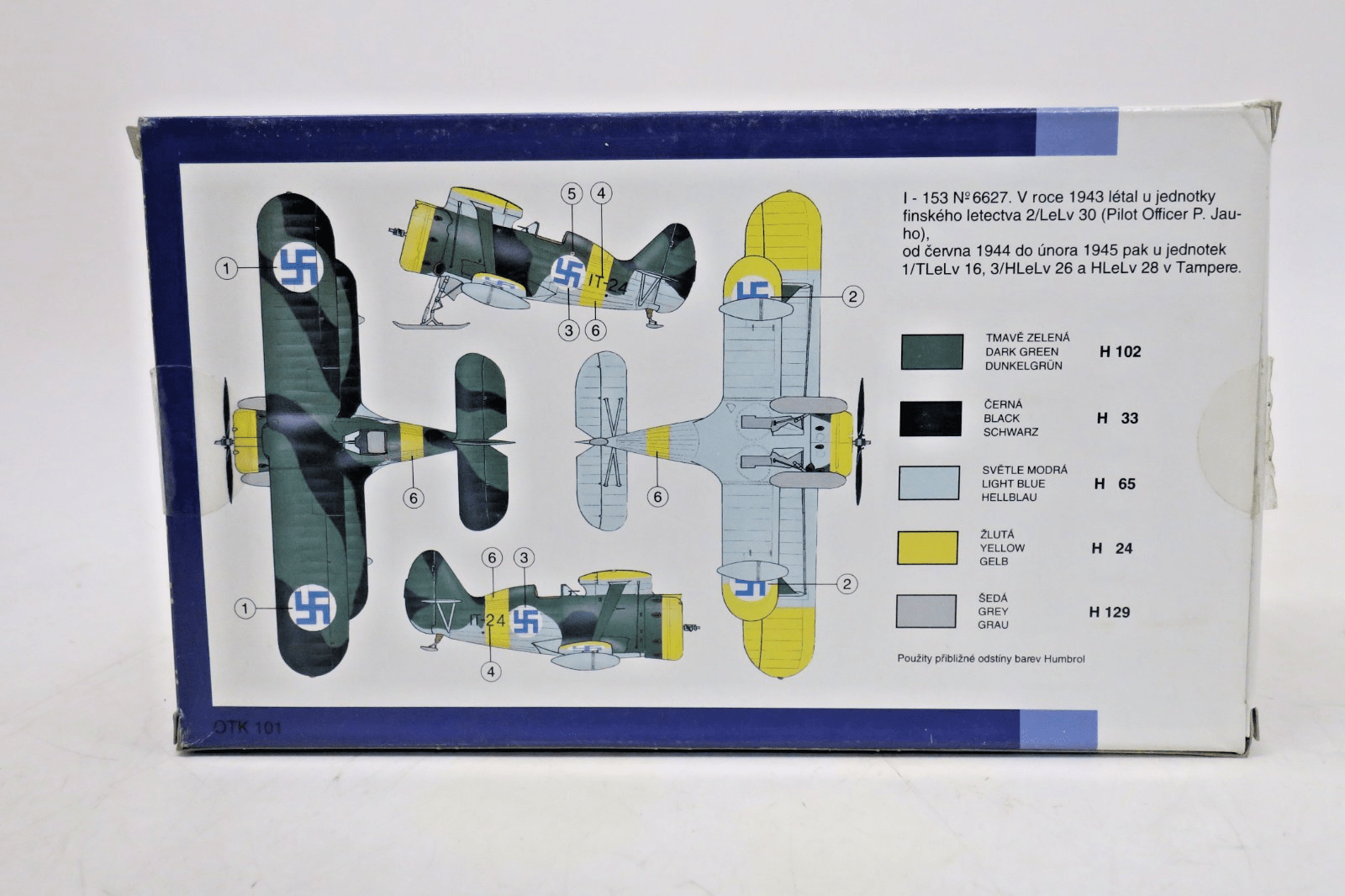 Smer 1/72 Polikarpov I - 152 Cajka Model Kit 0892 - WISE GUYS HOBBIES LLC