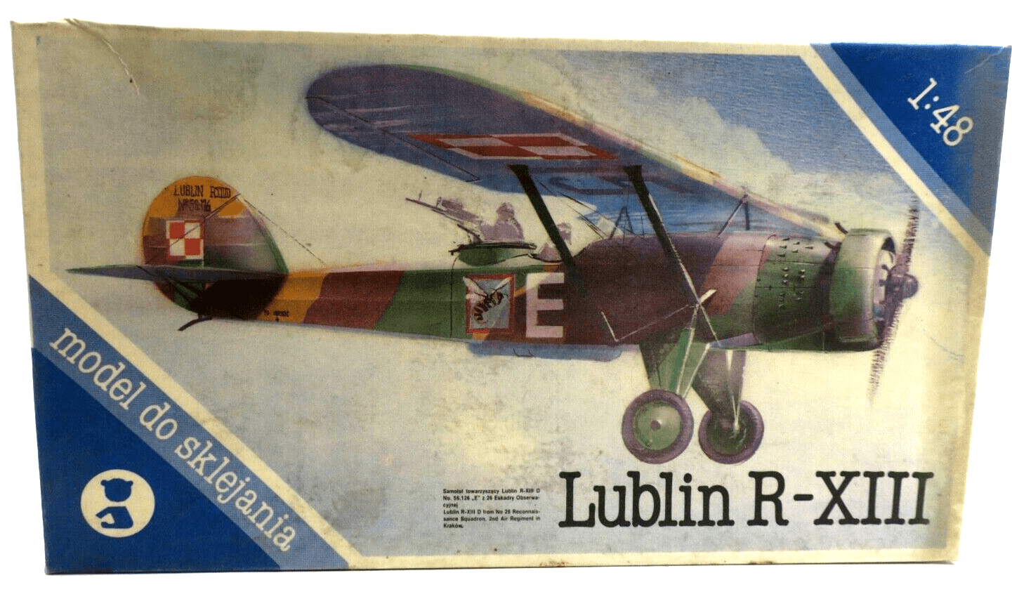 Model do sklejania 1/48 Lublin R-XIII Model Kit - WISE GUYS HOBBIES LLC