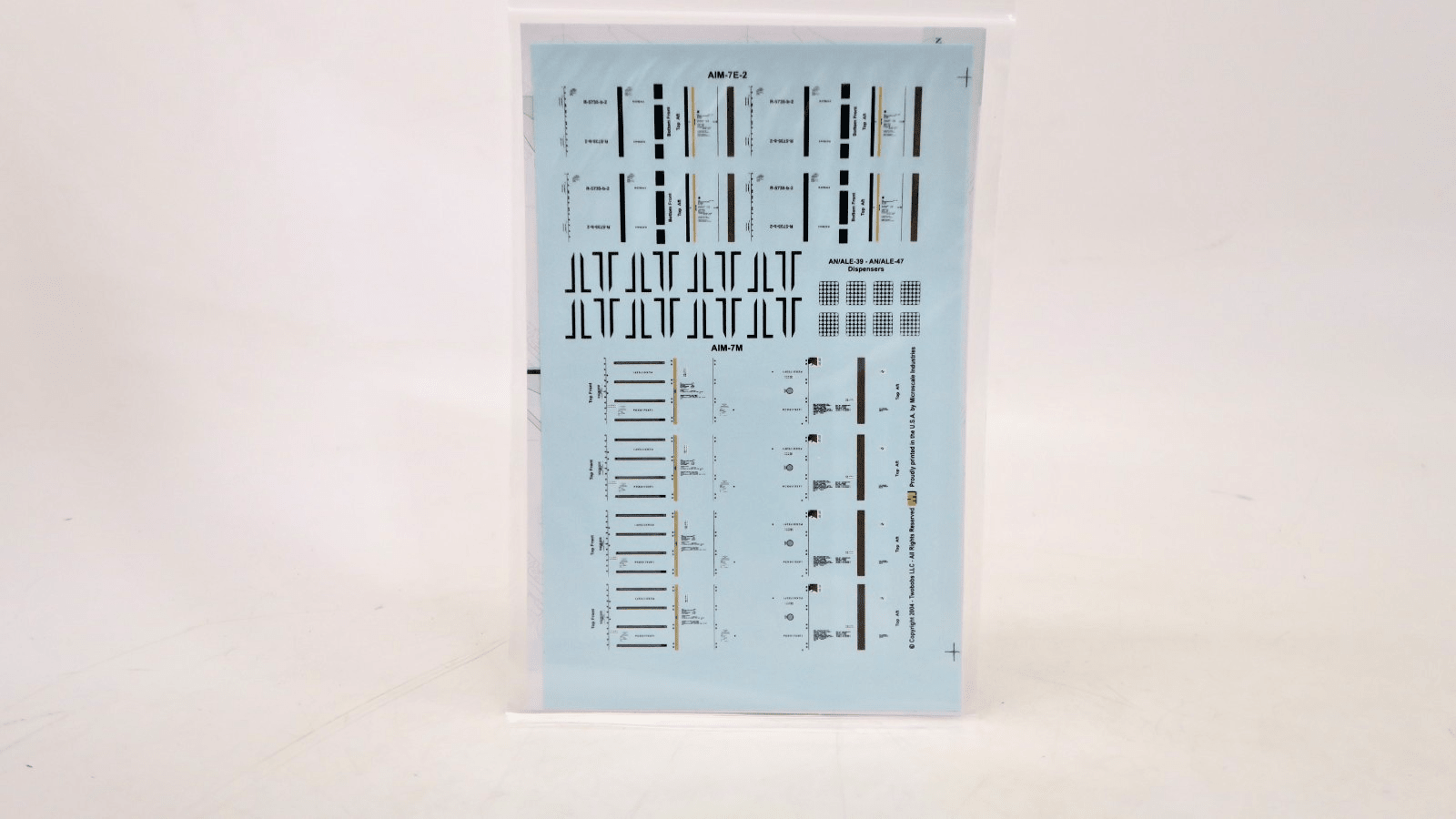 TwoBobs Aviation Graphics 1/32 US Air-To-Air Missle Markings Decals 32-028 - WISE GUYS HOBBIES LLC