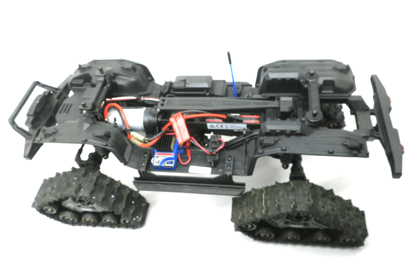 Traxxas TRX-4 All Terrain Equipped blue Clipless Body W/ Tracks - WISE GUYS HOBBIES LLC